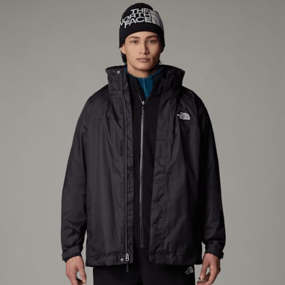 THE NORTH FACE EVOLVE II TRICLIMATE 3IN1 BLACK MEN JACKET 